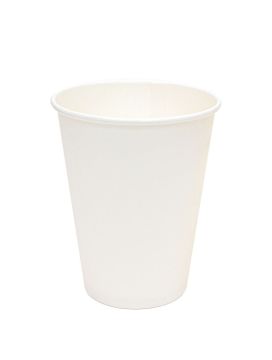 Стакан бумажный для горячего 400мл d-90 белый 50/800