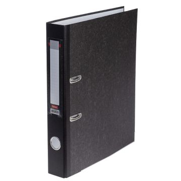 Папка-регистратор А4 50мм Hatber с уголком мрамор с карманом 1/25