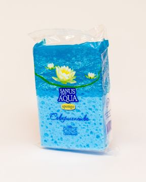 Губка для тела банная с массажным слоем Совершенство 1/40