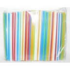 Трубочки для коктейля 125х5 мартини цветные (100шт) 1/200 