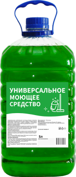 Средство жидкое 5л моющее универсальное нейтрал пенное Италмас ПЭТ 1/4