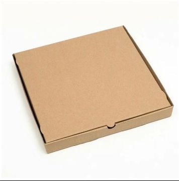 Коробка под пиццу 320х320х60мм бурая Т23 гофра 50/50