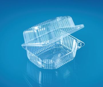 Контейнер с крышкой ПЭТ (120х95х50) ПР-К-3 400/400 