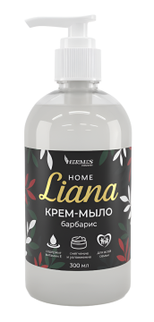 Мыло жидкое крем 300мл с дозатором HOME Liana Барбарис Hermes Industry 1/15