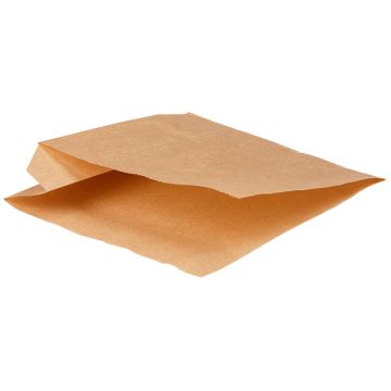Пакет бумажный уголок 140х160 40 гр/м2 без печати крафт 100/2500 