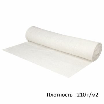 Нетканое холстопрошивное полотно ХПП 1,5м светлое(50п.м.)210(+10)г/м2 шаг2,5мм ПЛОТНОЕ ЛАЙМА 