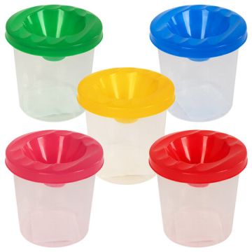 Стакан-непроливайка 210мл ассорти ПИФАГОР 1/50