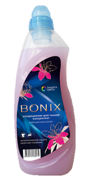 Кондиционер для белья 1л концентрат Bonix Райская магнолия Италмас 1/16