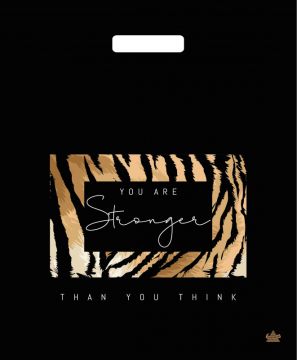 Пакет с вырубной ручкой (38х45)-60 Сила ламинат Тико 50/500