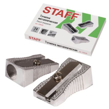 Точилка 1 отверстие металлическая STAFF Basic PS-529 1/24/1440