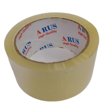 Клейкая лента (скотч) (48х66) прозрачная ARUS (АРУС) 203 6/36