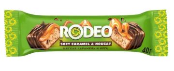 Продукты,Батончик Rodeo шоколадный 40г 1/18