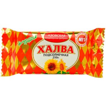 Продукты, АКФ Халва подсолнечная 250г 1/18