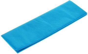 Скатерть нетканный материал 120х140см голубая 1/50