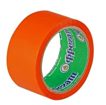 Клейкая лента цветная (48х50) оранжевая 6/72