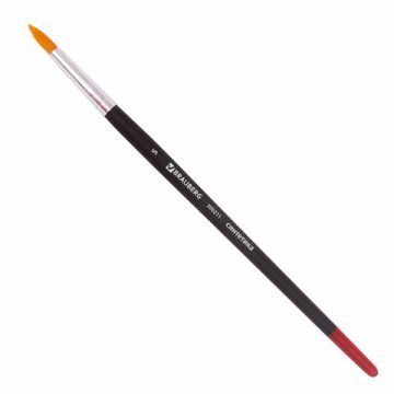 Кисть синтетика круглая №5 BRAUBERG 1/30