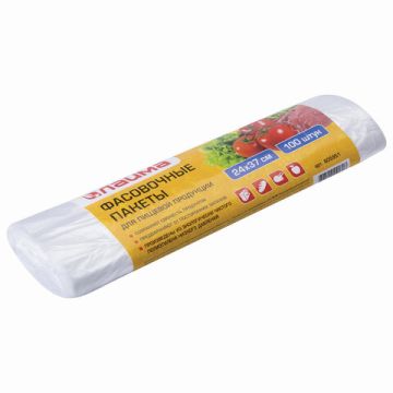 Пакет фасовочный рул (24х37)-8 LAIMA (100шт) 1/20