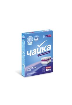 Порошок стиральный Чайка 400г Автомат Балтийское море 1/18