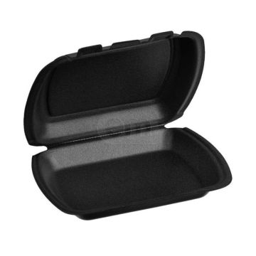 ВПС Ланч-бокс 1-сек (250х195х68) LB-1А черный вспен ТДУ 100/100