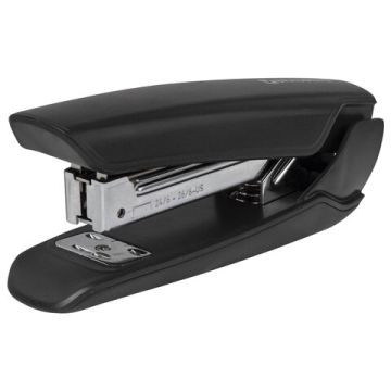 Степлер №24/6, 26/6 BRAUBERG "ULTRA", до 30 листов, с антистеплером, черный 1/10/120