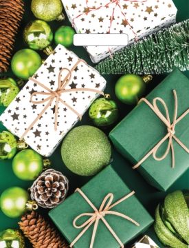 НГ Пакет с вырубной ручкой (31х40)-60 За подарками Артпласт 50/1000