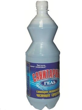 Средство жидкое 1л чистящее гель Санитарный ФБХ 1/6