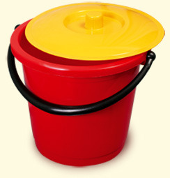 Ведро 12л пищевое с крышкой  1/30