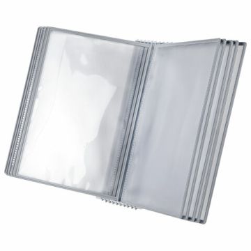 Демосистема настенная на 10 панелей с 10 серыми панелями А4 STAFF Profit 1/1 