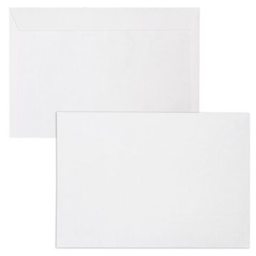 Конверты С4 229х324мм 100 г/м2 отрывная полоса BRAUBERG белые (50шт) 1/10