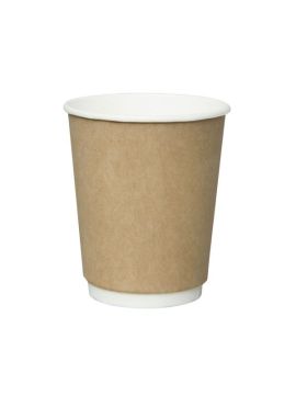 Стакан бумажный для горячего 400мл d-90мм 2сл крафт 15/240