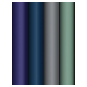 Бумага подарочная 70х100см 80г/м ассорти Meshu Monochrome 1/52