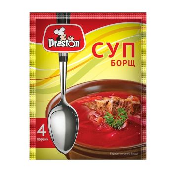 Продукты, Суп Preston борщ 50 гр 1/20