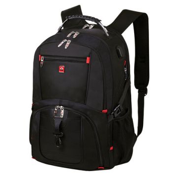 Рюкзак GERMANIUM UPGRADE Max 3 отд USB-порт UP-5 черный 49х34х24см 