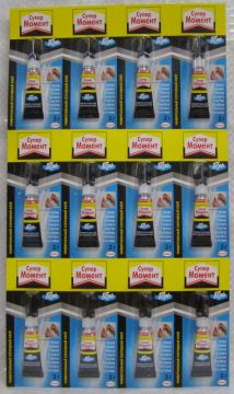 Клей Супер Момент гель 3гр блистер Henkel 12/144