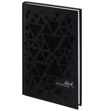 Блокнот 80л А5 134х206мм клетка твердый STAFF Triangles 1/20