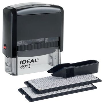 Штамп самонаб 5-стр оттиск 58х22мм синий без рамки TRODAT IDEAL кассы 125428 1/10