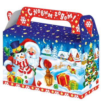 НГ Коробка до 0,5кг 175х70х105 Зимушка 1/300