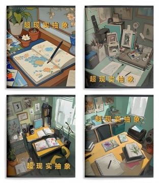 Тетрадь 48л А5 клетка мелованный картон Интерьер Schoolformat 1/4/96