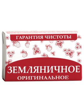 Мыло туалетное 180гр в обертке Земляничное НМЖК 1/36