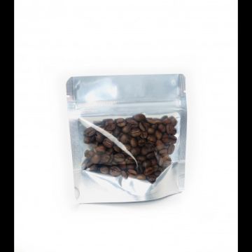 Пакет Дой-Пак Zip-Lock металл 130х130 (35+35) №22 с прозр. стенкой 100/600 