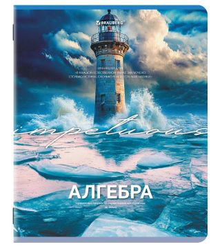 Тетрадь предметная 48л А5 клетка Алгебра Классика природы BRAUBERG 10/80