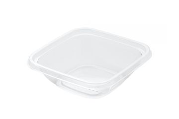 Контейнер ПЭТ 250мл (125х125х39) С-12/12 UPAX-UNITY (крышка 458048) 50/1000 (В)