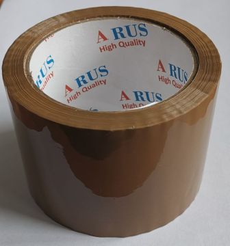 Клейкая лента (скотч) (75х66) темная ARUS (АРУС) 204 4/48