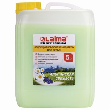 Кондиционер для белья 5л Альпийская свежесть LAIMA PROFESSIONAL 1/4
