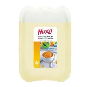Средство жидкое для мытья посуды 5л НИКА с первых дней жизни 1/4