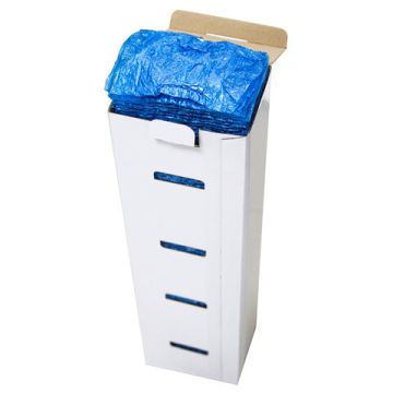 Чехол для обуви бахилы для автоматов Titan100 в кассете (50 пар) 52х14см 11мк ПНД