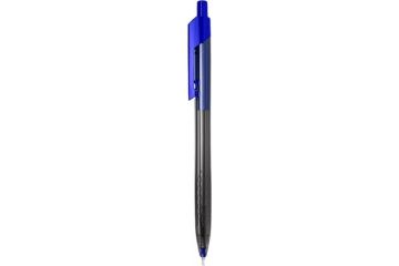 Ручка шариковая автомат синяя узел 0,7мм Deli EQ01330 Arrow 1/12