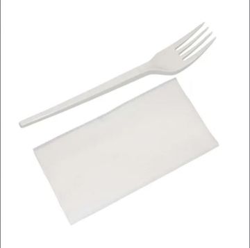 Набор столовый одноразовый №2 (вилка, салфетка) 1/300