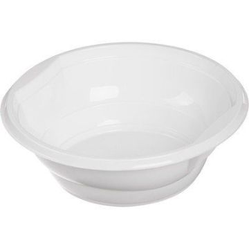 Тарелка 0,5л d-170 миска суповая белая СВЧ ПП 50/1600