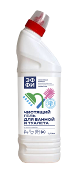 Средство жидкое 750мл чистящее для ванной утенок Эффективная формула ЭФФИ (эксперт 1000) 1/20